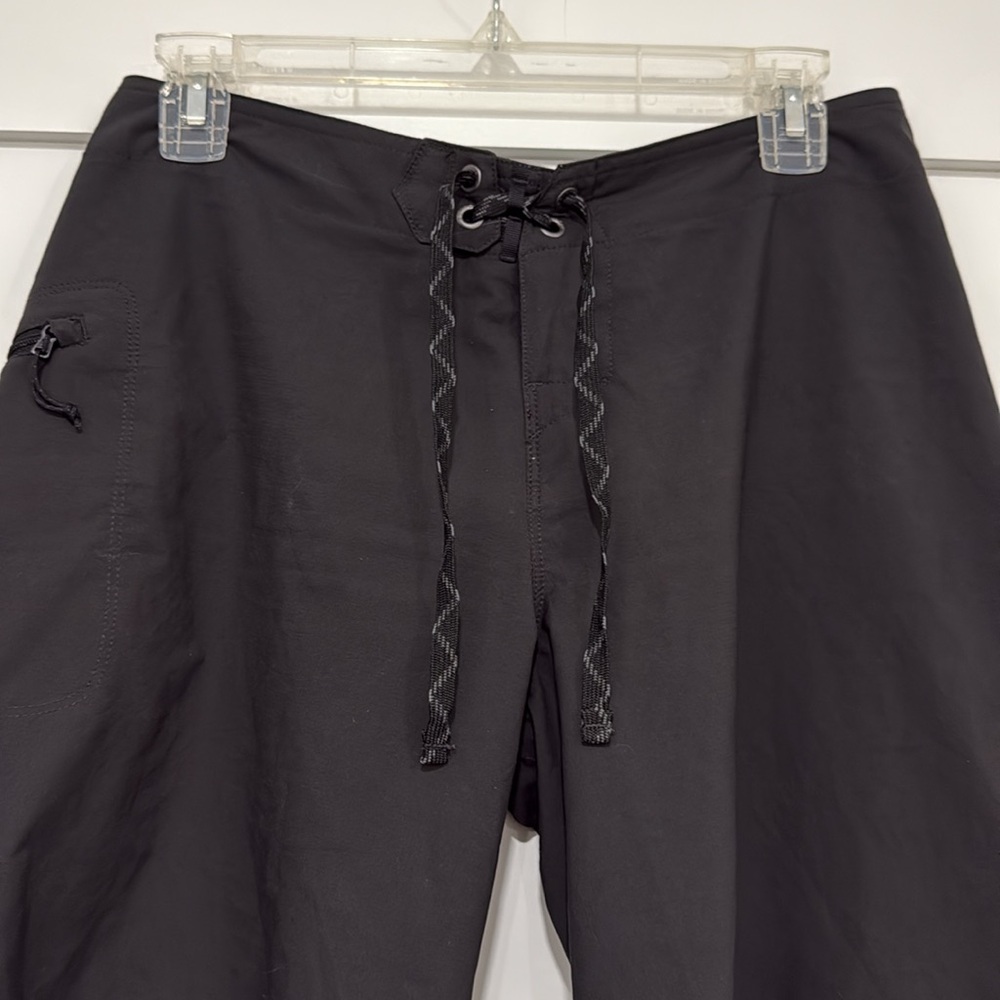 Patagonia women’s board shorts, black size 6